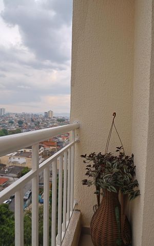 Apartamento à venda com 49m², 2 quartos e 1 vagaVaranda