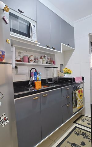 Apartamento à venda com 49m², 2 quartos e 1 vagaCozinha