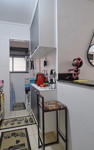 Apartamento à venda com 49m², 2 quartos e 1 vagaCozinha
