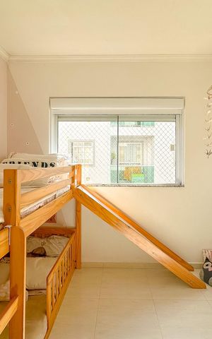 Apartamento para alugar com 92m², 2 quartos e 1 vagaQuarto 