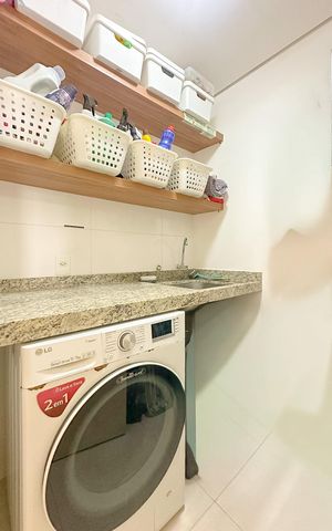 Apartamento para alugar com 92m², 2 quartos e 1 vagaLavanderia