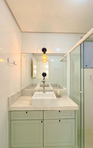 Apartamento para alugar com 92m², 2 quartos e 1 vagaBanheiro
