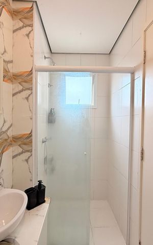 Apartamento à venda com 50m², 2 quartos e 2 vagasBanheiro Social