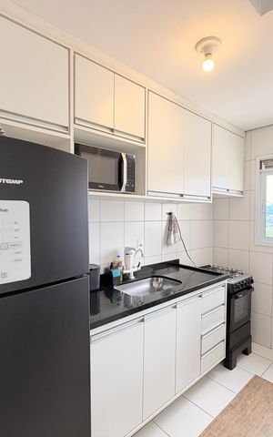 Apartamento à venda com 50m², 2 quartos e 2 vagasCozinha