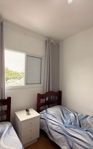 Apartamento à venda com 50m², 2 quartos e 2 vagasQuarto 2