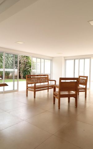 Apartamento para alugar com 135m², 3 quartos e 2 vagasÁrea comum - Salão de festas