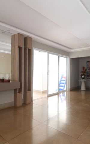 Apartamento para alugar com 135m², 3 quartos e 2 vagasHall social