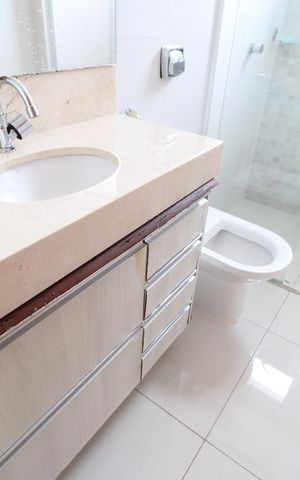Apartamento para alugar com 135m², 3 quartos e 2 vagasBanheiro do Quarto 3