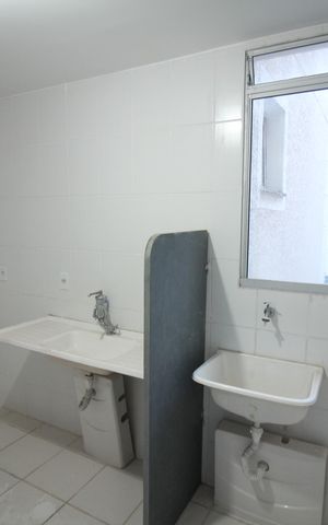 Apartamento à venda com 47m², 2 quartos e 1 vagaCozinha e Área de Serviço