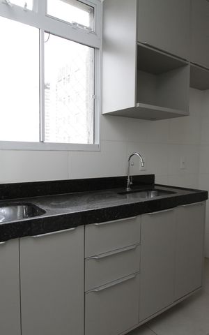 Apartamento para alugar com 57m², 2 quartos e 2 vagasCozinha e Área de Serviço