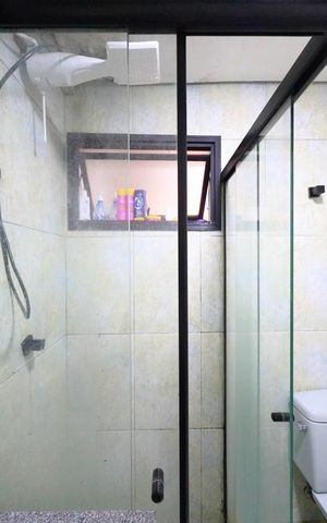 Apartamento à venda com 64m², 1 quarto e 1 vaga Apartamento à venda com 64m², 1 quarto e 1 vagaBanheiro