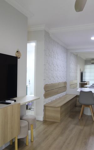 Apartamento à venda com 72m², 2 quartos e 1 vagaSala