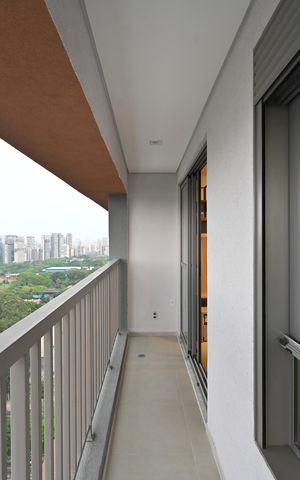 Apartamento para alugar com 32m², 1 quarto e sem vagaVaranda