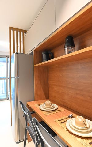 Apartamento para alugar com 32m², 1 quarto e sem vagaCozinha