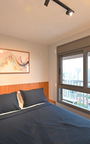 Apartamento para alugar com 32m², 1 quarto e sem vagaQuarto