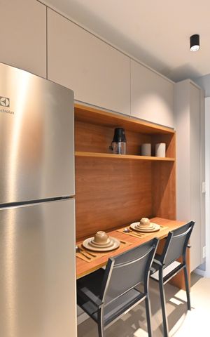 Apartamento para alugar com 32m², 1 quarto e sem vagaCozinha