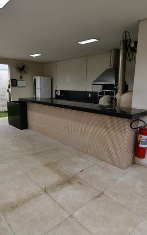 Casa de condomínio para alugar com 100m², 3 quartos e 2 vagasÁrea comum - Churrasqueira