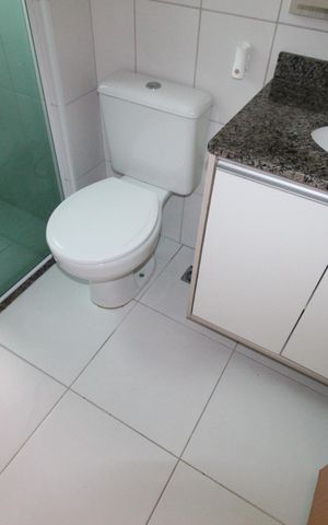 Apartamento para alugar com 90m², 2 quartos e 1 vagaBanheiro da Suíte