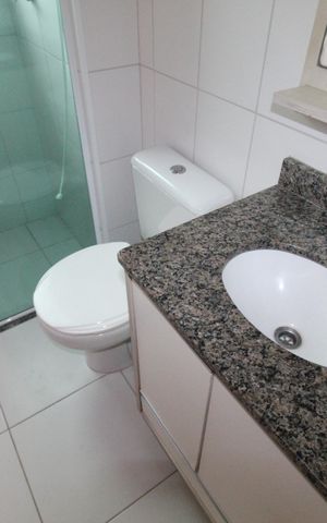 Apartamento para alugar com 90m², 2 quartos e 1 vagaBanheiro