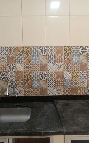 Casa para alugar com 50m², 2 quartos e 1 vaga Casa para alugar com 50m², 2 quartos e 1 vagaCozinha e Área de Serviço