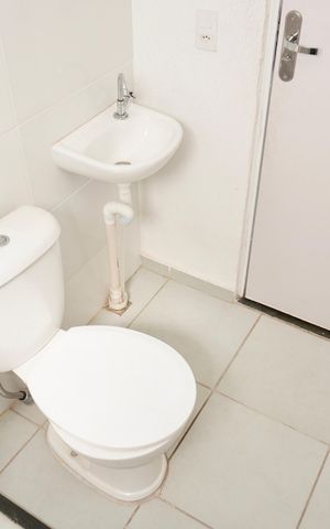 Apartamento para alugar com 48m², 2 quartos e sem vaga Apartamento para alugar com 48m², 2 quartos e sem vagaBanheiro Social