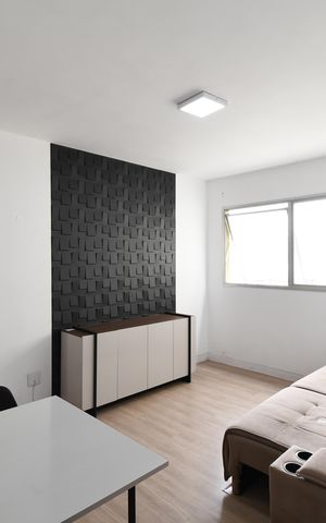 Apartamento para alugar com 46m², 1 quarto e 1 vagaSala