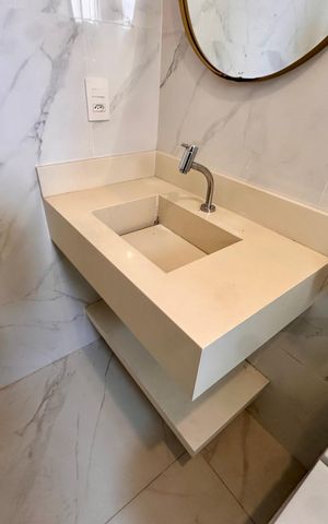 Apartamento à venda com 48m², 2 quartos e 1 vaga Apartamento à venda com 48m², 2 quartos e 1 vagaBanheiro
