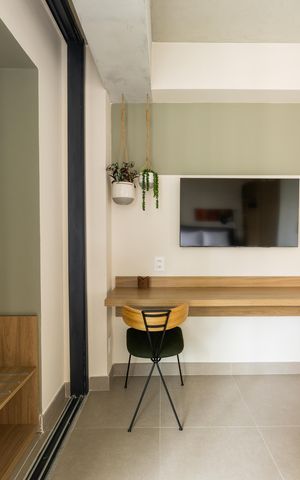 Studio para alugar com 31m², 1 quarto e sem vaga
