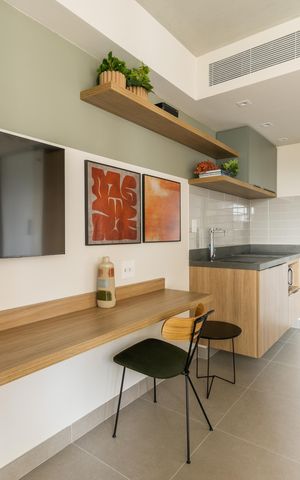 Studio para alugar com 31m², 1 quarto e sem vaga