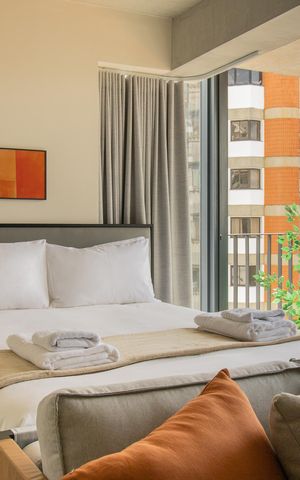 Studio para alugar com 31m², 1 quarto e sem vaga