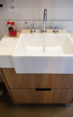 Apartamento para alugar com 105m², 3 quartos e 3 vagas Apartamento para alugar com 105m², 3 quartos e 3 vagasBanheiro da Suíte