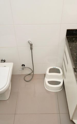 Apartamento à venda com 118m², 3 quartos e 1 vaga Apartamento à venda com 118m², 3 quartos e 1 vagaBanheiro Social