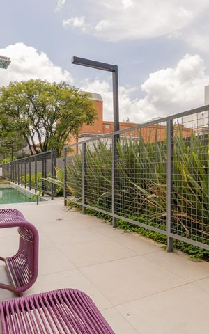 Apartamento para alugar com 33m², 1 quarto e sem vaga