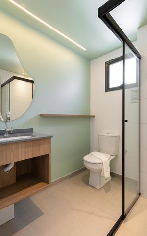 Apartamento para alugar com 33m², 1 quarto e sem vaga