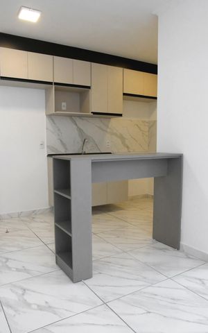 Apartamento para alugar com 38m², 2 quartos e sem vaga Apartamento para alugar com 38m², 2 quartos e sem vagaSala