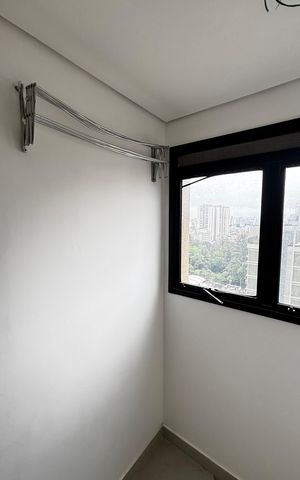 Apartamento para alugar com 50m², 1 quarto e 2 vagas Apartamento para alugar com 50m², 1 quarto e 2 vagasCozinha e Área de Serviço