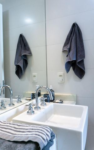 Apartamento para alugar com 50m², 1 quarto e 1 vaga Apartamento para alugar com 50m², 1 quarto e 1 vagaBanheiro