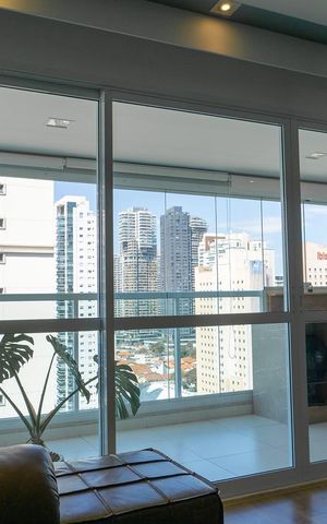 Apartamento para alugar com 50m², 1 quarto e 1 vaga Apartamento para alugar com 50m², 1 quarto e 1 vagaSala