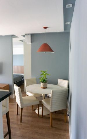 Apartamento para alugar com 50m², 1 quarto e 1 vaga Apartamento para alugar com 50m², 1 quarto e 1 vagaSala de Jantar