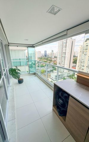 Apartamento para alugar com 50m², 1 quarto e 1 vaga Apartamento para alugar com 50m², 1 quarto e 1 vagaVaranda