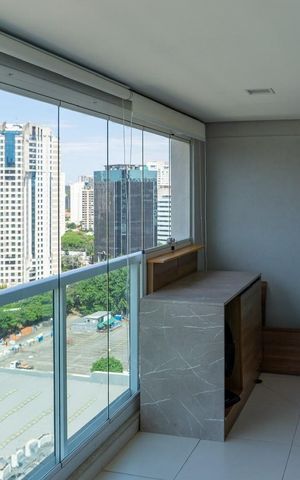 Apartamento para alugar com 50m², 1 quarto e 1 vaga Apartamento para alugar com 50m², 1 quarto e 1 vagaVaranda