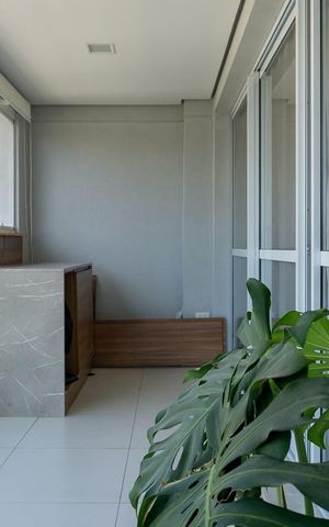 Apartamento para alugar com 50m², 1 quarto e 1 vaga Apartamento para alugar com 50m², 1 quarto e 1 vagaVaranda