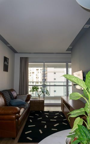 Apartamento para alugar com 50m², 1 quarto e 1 vaga Apartamento para alugar com 50m², 1 quarto e 1 vagaSala