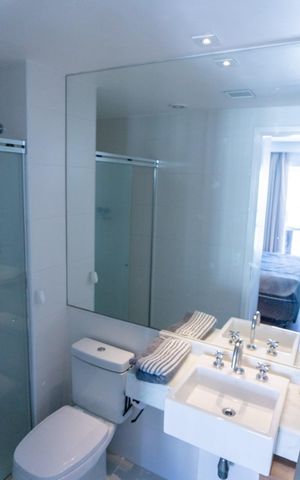 Apartamento para alugar com 50m², 1 quarto e 1 vaga Apartamento para alugar com 50m², 1 quarto e 1 vagaBanheiro