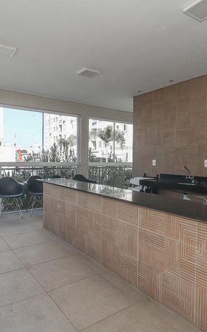 Apartamento para alugar com 46m², 2 quartos e 1 vagaÁrea comum - Churrasqueira