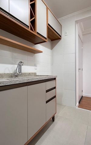 Apartamento para alugar com 55m², 2 quartos e 1 vaga Apartamento para alugar com 55m², 2 quartos e 1 vagaCozinha e Área de Serviço
