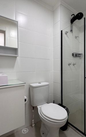 Apartamento para alugar com 55m², 2 quartos e 1 vaga Apartamento para alugar com 55m², 2 quartos e 1 vagaBanheiro Social