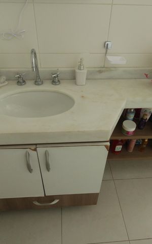 Apartamento para alugar com 134m², 4 quartos e 2 vagasBanheiro da Suíte