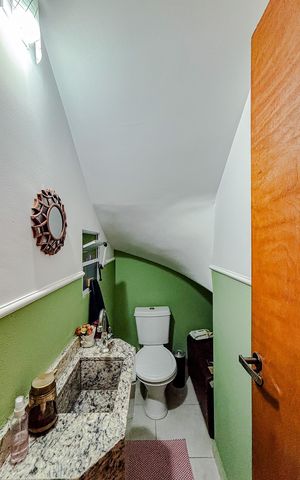 Casa de condomínio à venda com 68m², 3 quartos e 1 vagaLavabo