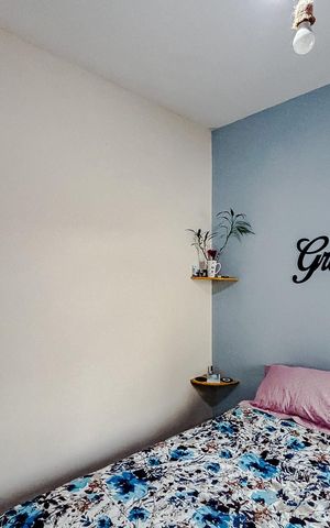 Casa de condomínio à venda com 68m², 3 quartos e 1 vagaQuarto 3 - Suíte